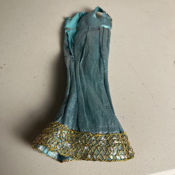 Vintage Barbie Dress #1469 Blue Royalty 1970 Fashion Clothes Superstar Era - Picture 7 of 16